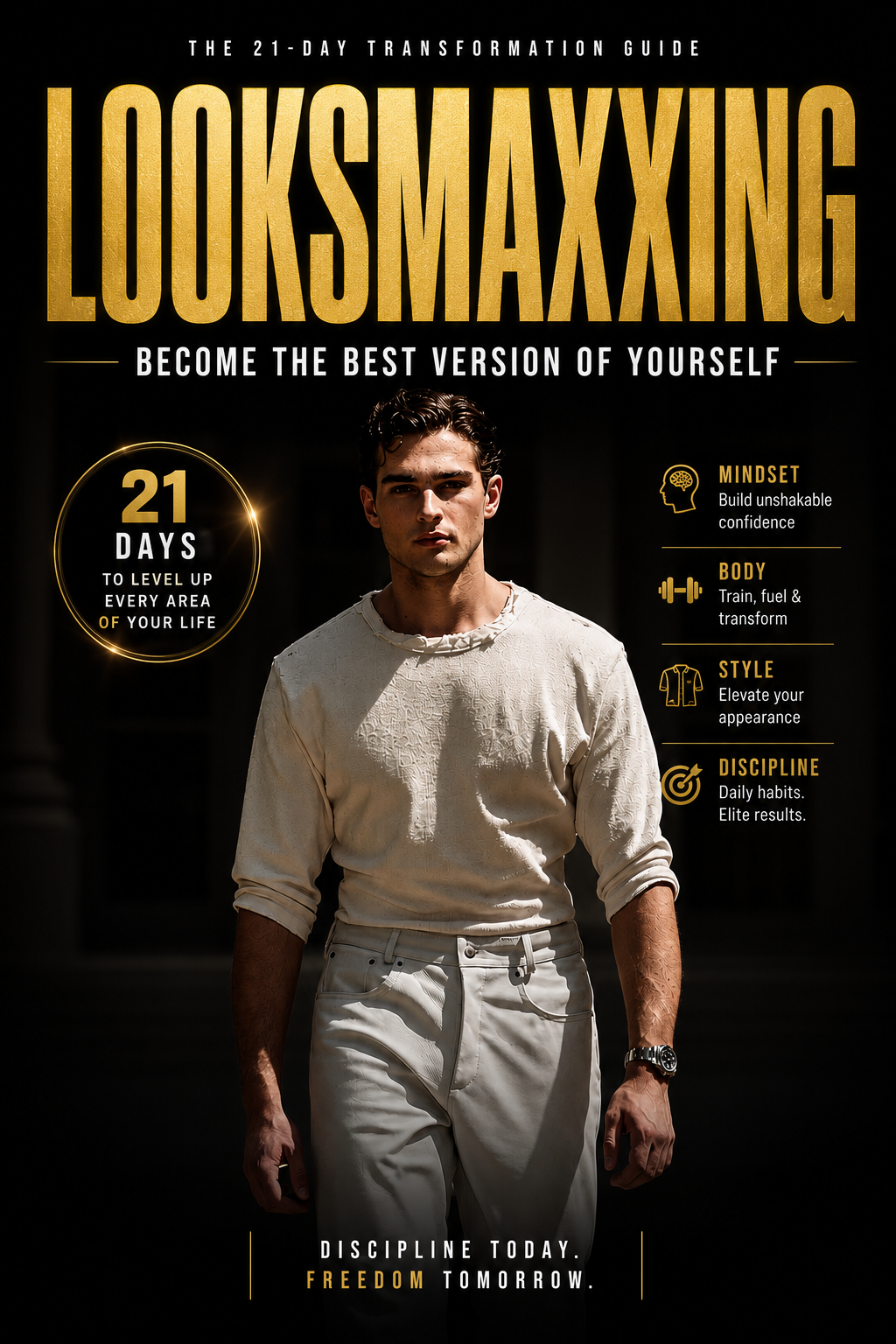 LOOKSMAXXING Become the Best Version of Yourself 21-Day Transformation Guide